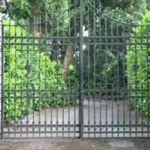 Puerta abatible exterior